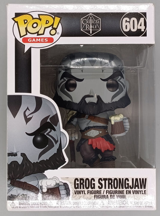604 Grog Strongjaw - Critical Role - Funko POP - Box Damaged