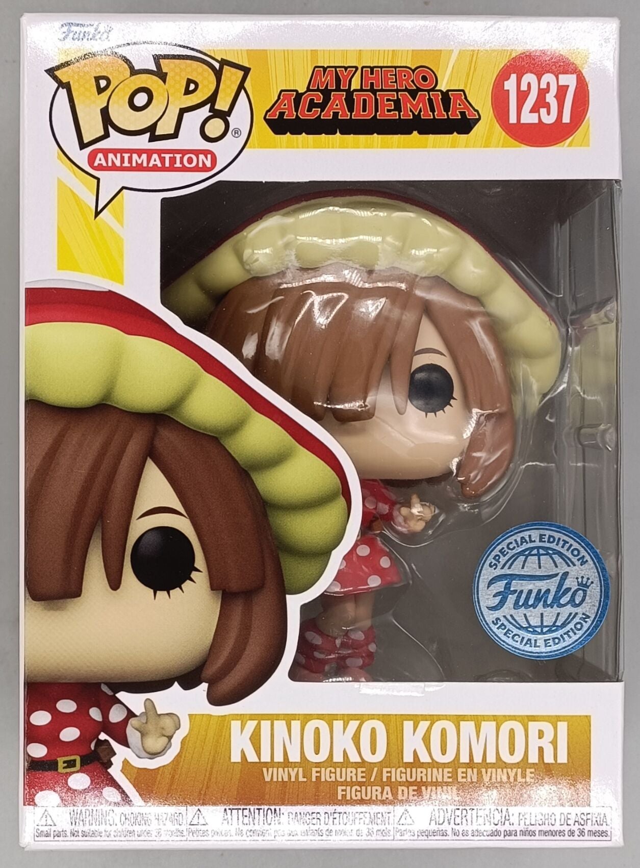 1237 Kinoko Komori - My Hero Academia - Funko POP - Box Damaged
