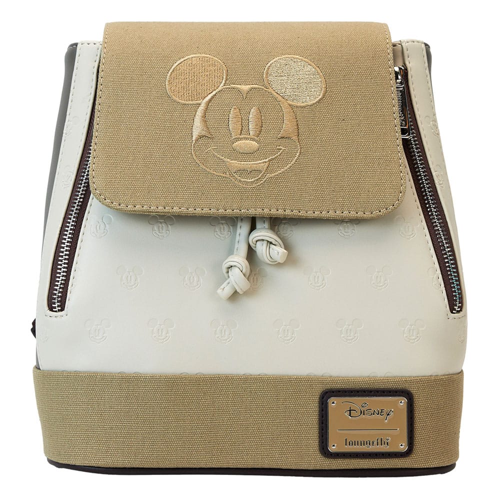 Disney by Loungefly Mini Backpack Mickey and Friends Canvas New