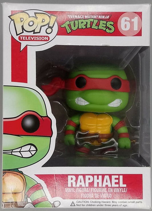 61 Raphael - Teenage Mutant Ninja Turtles - Box Damaged Funko POP