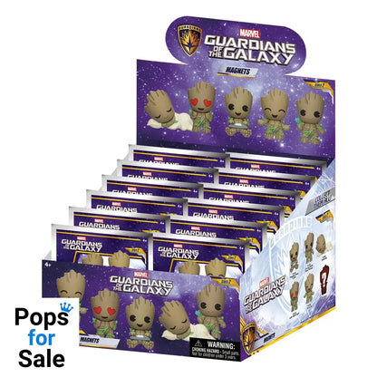 Guardian of the Galaxy 3D Magnets Groot Series 2 Display (12)