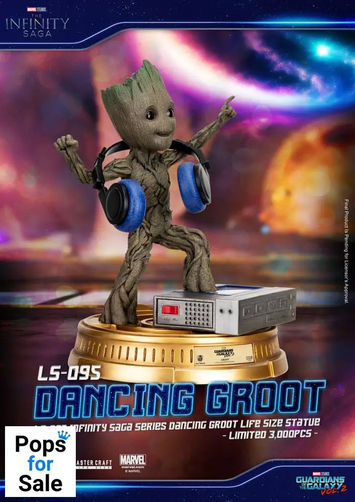 Guardians of the Galaxy 2 Life-Size Statue Dancing Groot heo EU Exclusive 32 cm