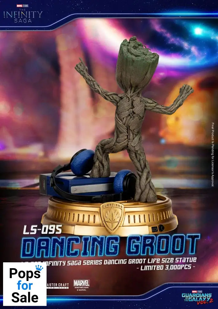 Guardians of the Galaxy 2 Life-Size Statue Dancing Groot heo EU Exclusive 32 cm