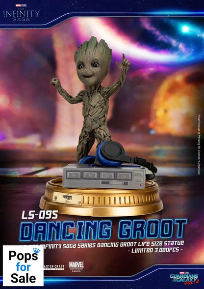 Guardians of the Galaxy 2 Life-Size Statue Dancing Groot heo EU Exclusive 32 cm
