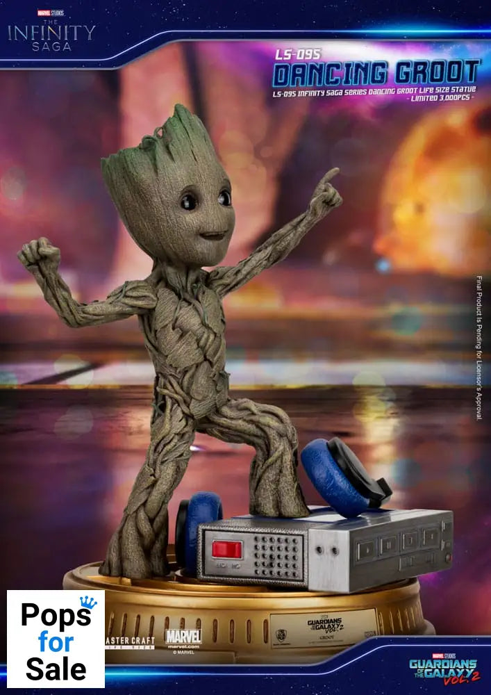 Guardians of the Galaxy 2 Life-Size Statue Dancing Groot heo EU Exclusive 32 cm