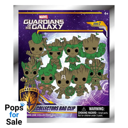 Guardians of the Galaxy 3D PVC Bag Clips Groot Series 2 Display (24)