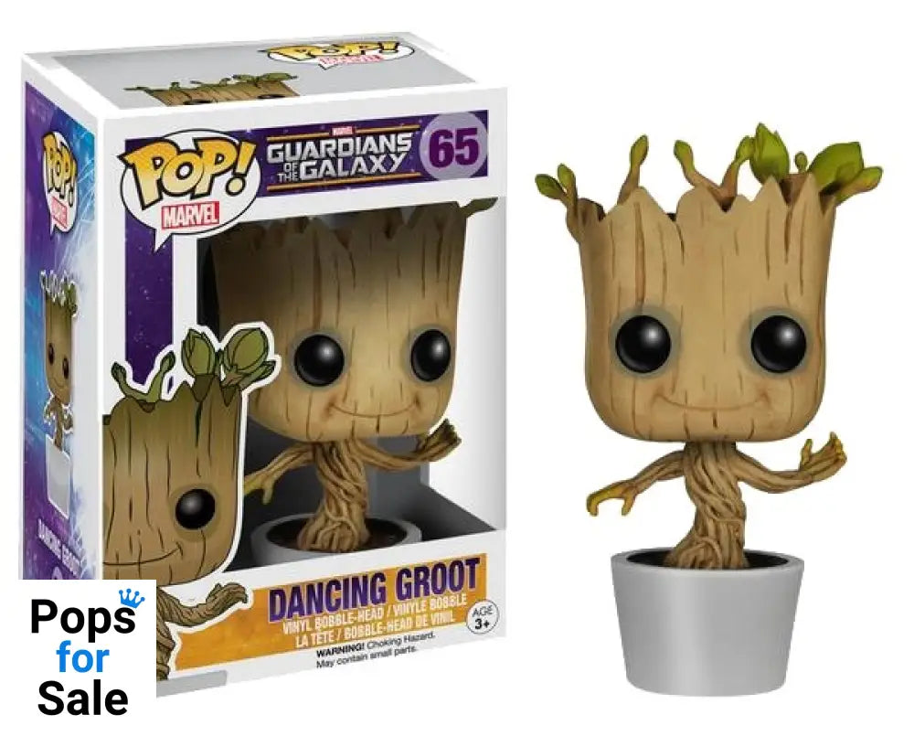 Guardians of the Galaxy POP! Vinyl Bobble-Head Dancing Groot 10 cm