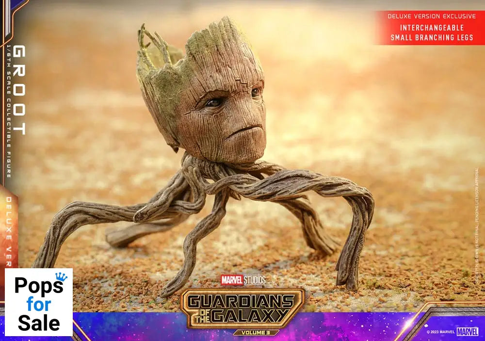 Guardians of the Galaxy Vol. 3 Movie Masterpiece Action Figure 1/6 Groot (Deluxe Version) 32 cm