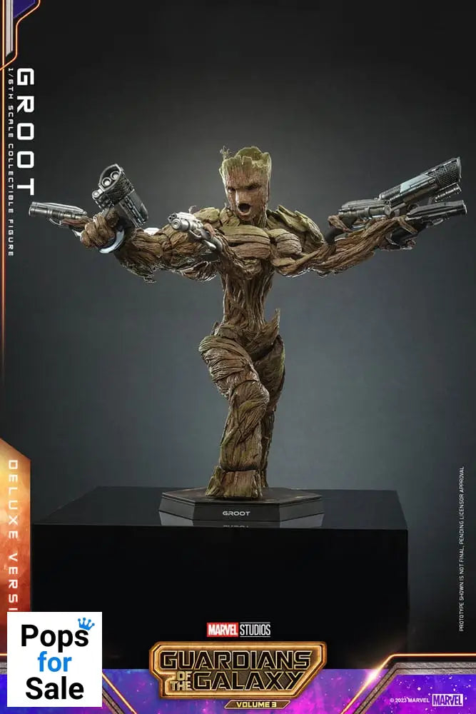 Guardians of the Galaxy Vol. 3 Movie Masterpiece Action Figure 1/6 Groot (Deluxe Version) 32 cm