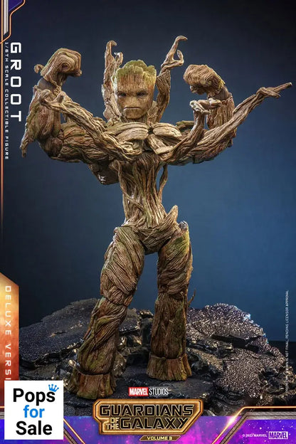 Guardians of the Galaxy Vol. 3 Movie Masterpiece Action Figure 1/6 Groot (Deluxe Version) 32 cm