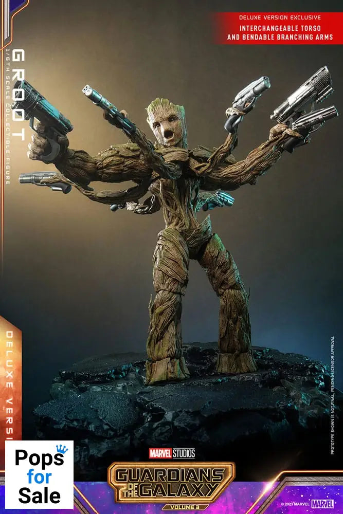 Guardians of the Galaxy Vol. 3 Movie Masterpiece Action Figure 1/6 Groot (Deluxe Version) 32 cm
