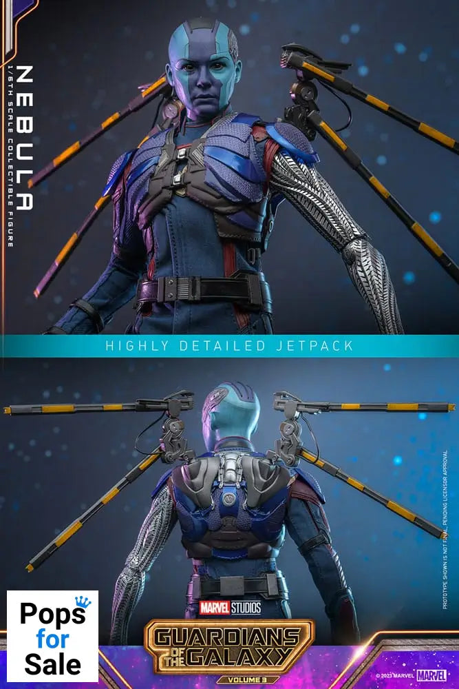 Guardians of the Galaxy Vol. 3 Movie Masterpiece Action Figure 1/6 Nebula 29 cm