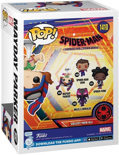 1410 Mayday Parker - Marvel Spiderman Across the Spider-Verse Funko POP Preorder