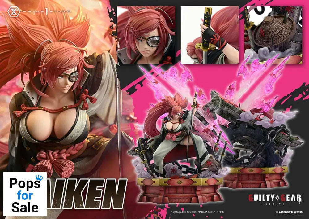 Guilty Gear Strive Ultimate Premium Masterline Series Statue 1/4 Baiken Bonus Version 80 cm