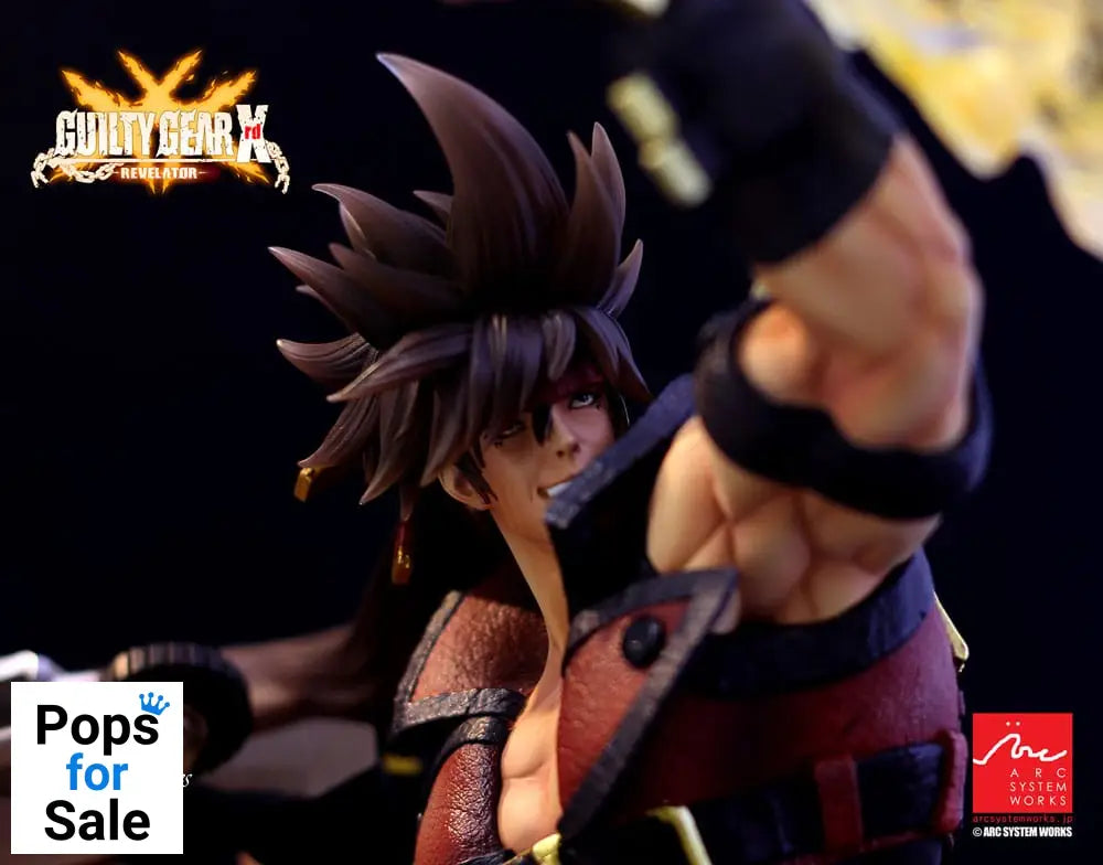 Guilty Gear Xrd Revelator Diorama Sol Badguy - The Bounty Hunter 26 cm