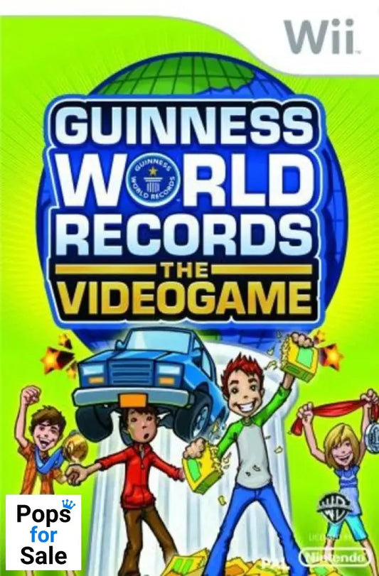 Guinness Book Of Records: The Videogame for Nintendo Wii/Wii-U - [No Manual]