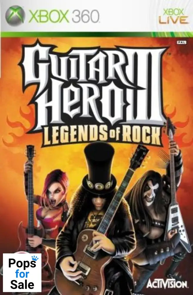Guitar Hero III: Legends of Rock for Microsoft Xbox 360