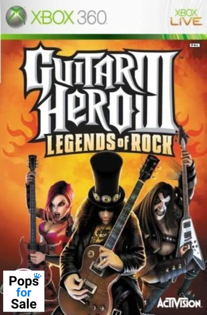 Guitar Hero III: Legends of Rock for Microsoft Xbox 360