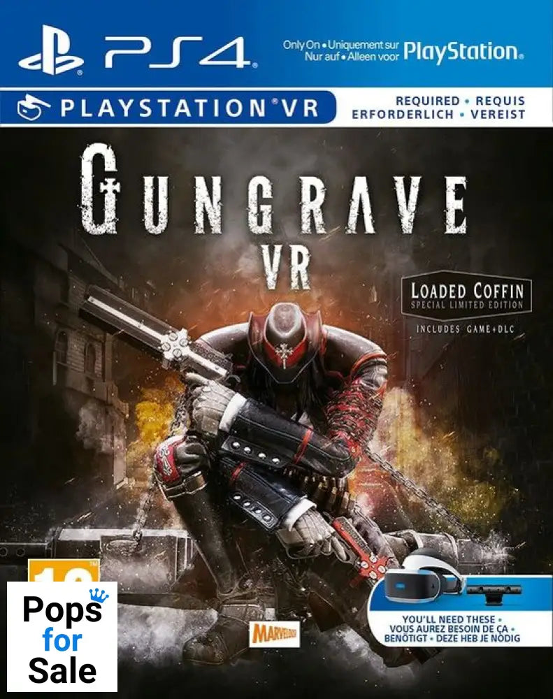 Gungrave VR Loaded Coffin Special Limited Edition for Playstation 4 (PS4) - [NEW]