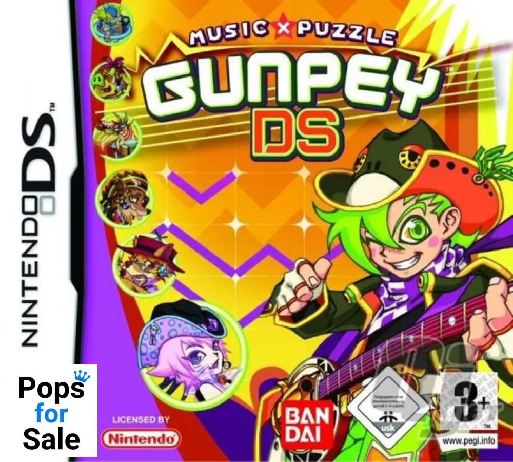 Gunpey for Nintendo DS - [Just Cartridge]