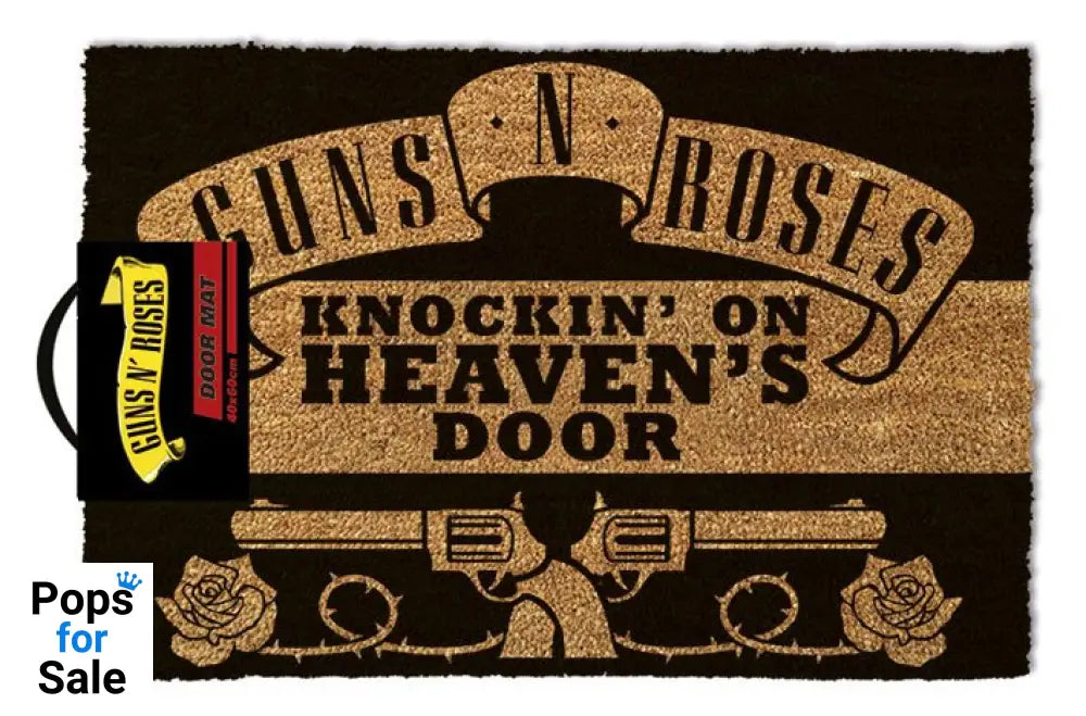 Guns N’ Roses Doormat Knockin’ On Heaven’s Door 40 x 57 cm Rugs
