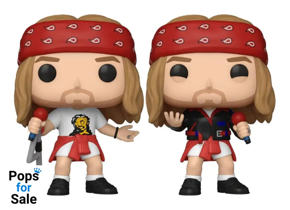 Guns N Roses POP! Rocks Vinyl Figures Axel Rose(1992) w/CH 9 cm Assortment (6)
