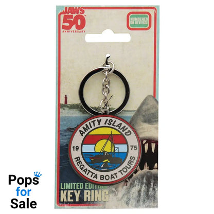 Jaws 50th Anniversary Regatta Boat Tour Keyring