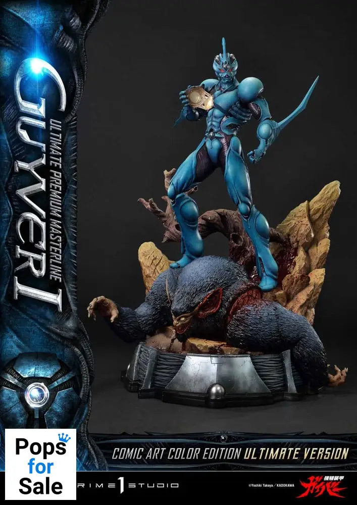 Guyver - The Bioboosted Armor Ultimate Premium Masterline Series Statue 1/4 Guyver I Comic Art Color Edition Ultimate Bonus Version 82 cm