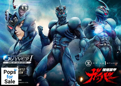 Guyver - The Bioboosted Armor Ultimate Premium Masterline Series Statue 1/4 Guyver I Comic Art Color Edition Ultimate Bonus Version 82 cm