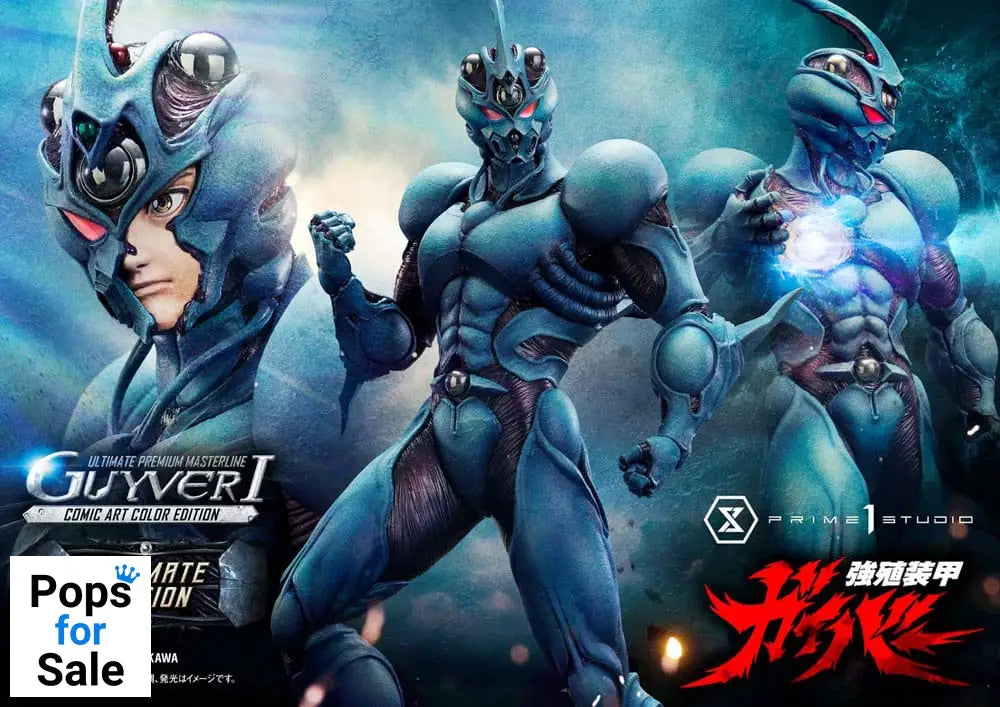 Guyver - The Bioboosted Armor Ultimate Premium Masterline Series Statue 1/4 Guyver I Comic Art Color Edition Ultimate Version 82 cm