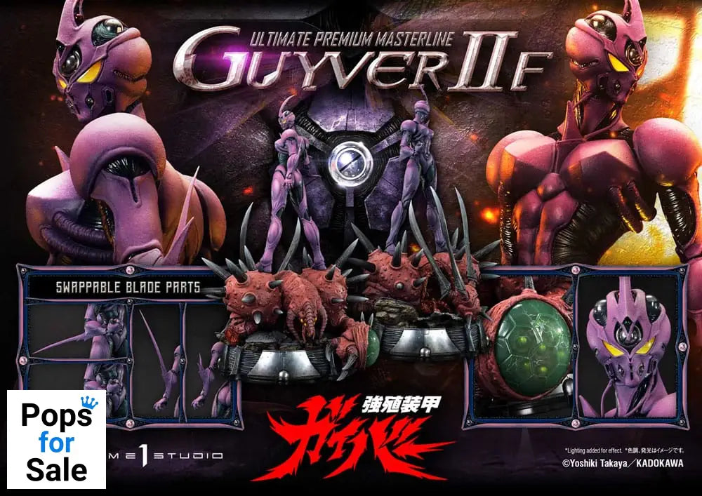 Guyver The Bioboosted Armor Ultimate Premium Masterline Statue Guyver II F(Female) 88 cm