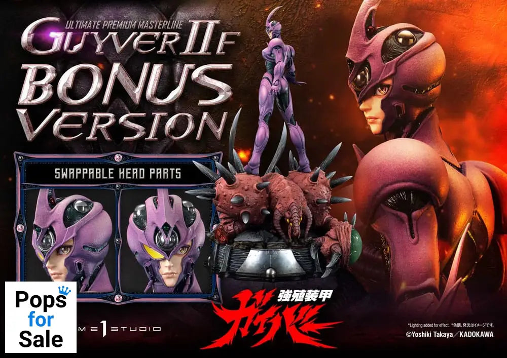 Guyver The Bioboosted Armor Ultimate Premium Masterline Statue Guyver II F(Female) Bonus Version 88 cm