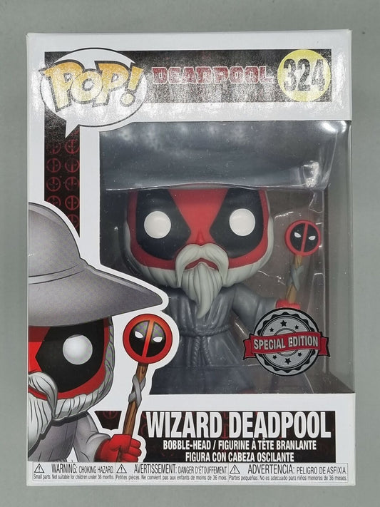 #324 Wizard Deadpool - Marvel Funko POP