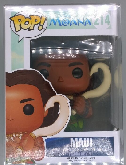 214 Maui - Disney Moana - New Funko POP in Protector
