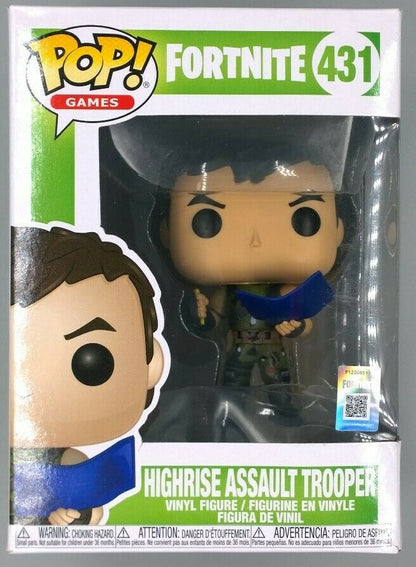 431 Highrise Assault Trooper - Fortnite - Funko POP - Box Damaged