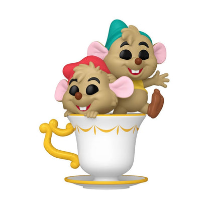 1544 Jaq & Gus Gus - Disney Cinderella 75th Anniversary Funko POP - Brand New