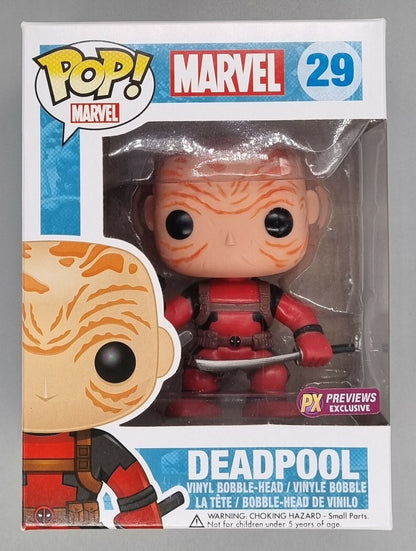 29 Deadpool (Unmasked) - Marvel Funko POP