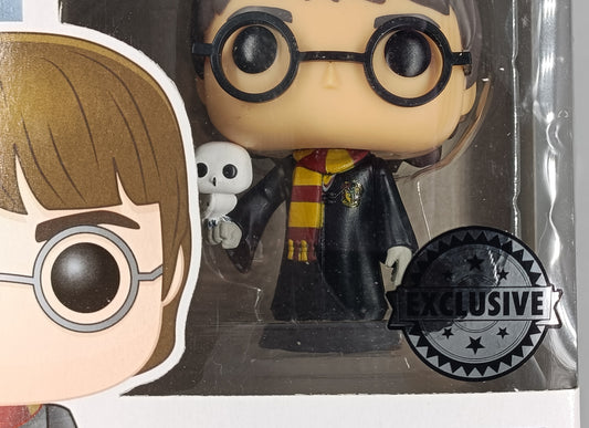 #31 Harry Potter (Robes w/ Hedwig) - Harry Potter Box Damaged Funko POP