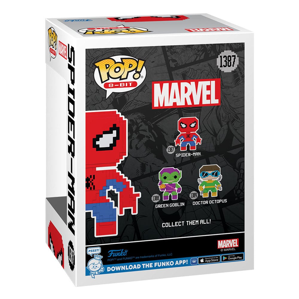 1387 Spider-Man - Marvel 8-Bit Funko POP Preorder