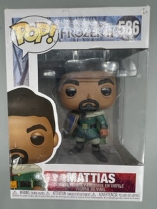 #586 Mattias - Disney Frozen 2 - Box Damaged Funko POP