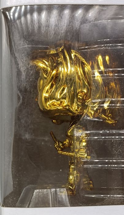 #380 Black Widow (Gold) - Chrome - Marvel Studios 10 Box Damaged Funko POP
