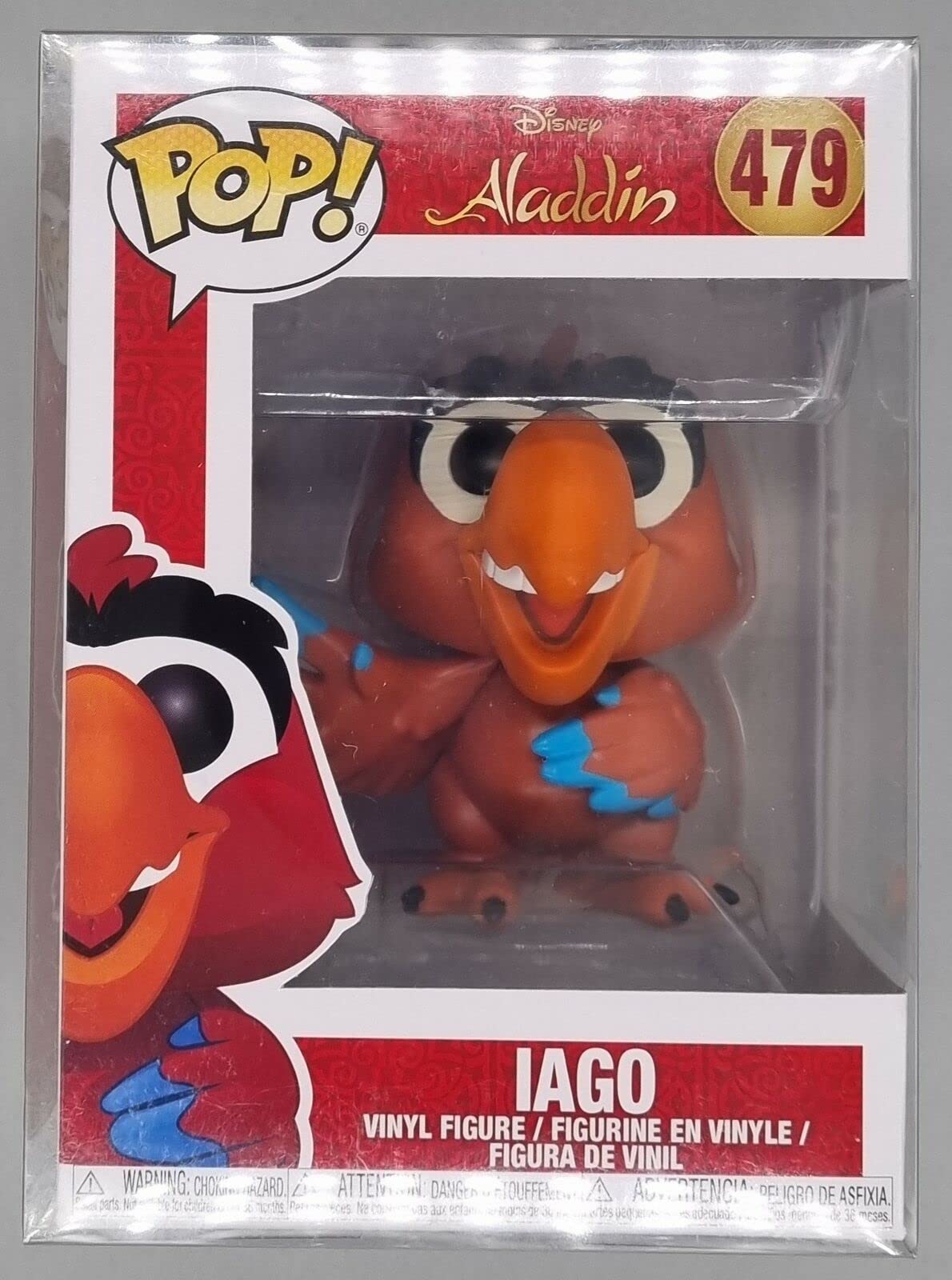 479 Iago - Disney Aladdin - Funko POP - Box Damaged