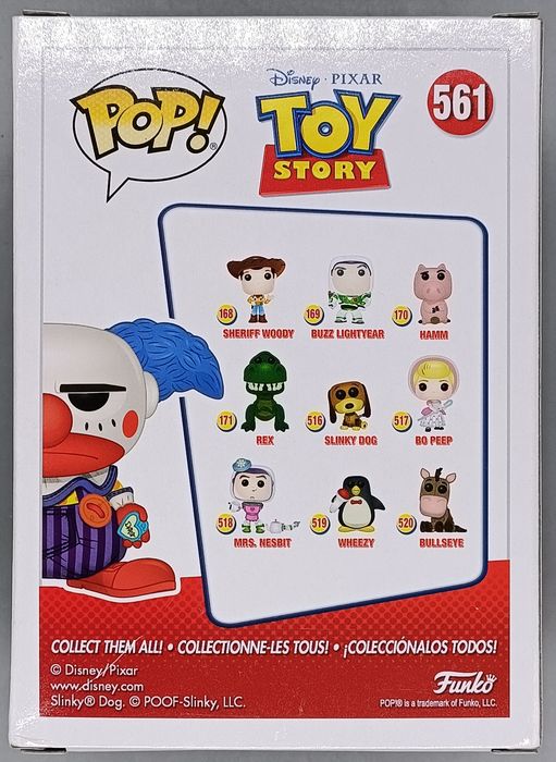 #561 Chuckles - Disney Toy Story - 2019 Con Funko POP