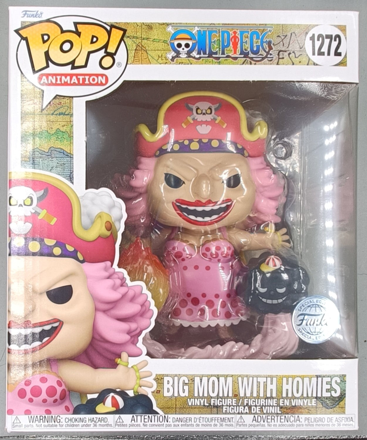 #1272 Big Mom with Homies - 6 Inch - One Piece Funko POP