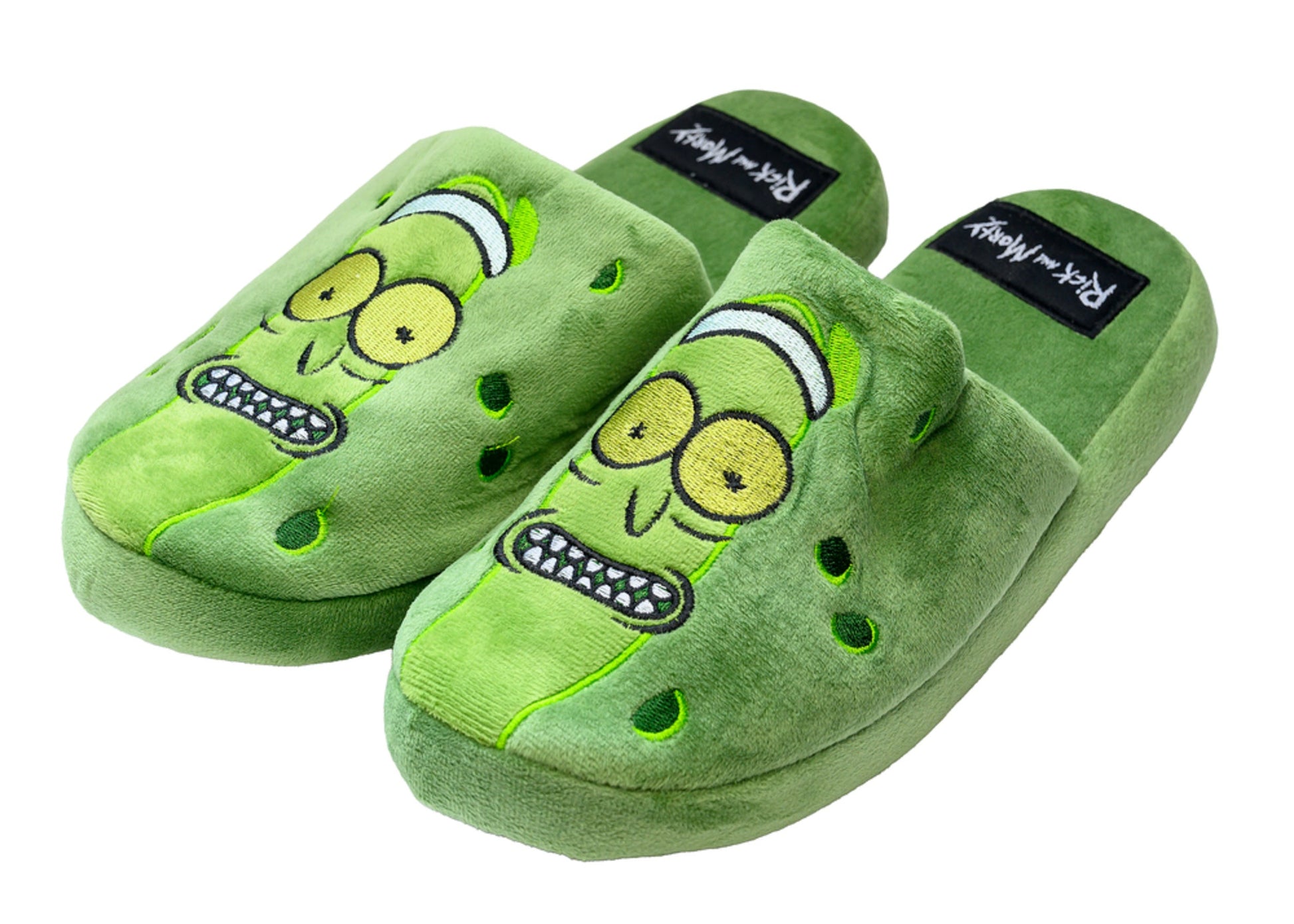 Rick And Morty: Pickle Rick Mens Mule Slippers (Size Large UK 8+/EU42+)