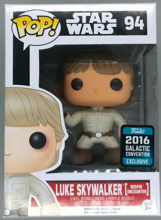 #94 Luke Skywalker (Bespin Encounter) - Star Wars - 2016 Con Funko POP