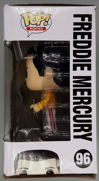 #96 Freddie Mercury (Wembley 1986) Rocks - Queen Box Damaged Funko POP