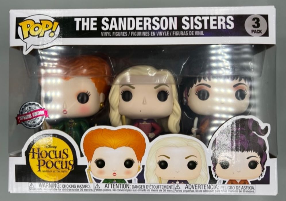 [3 Pack] The Sanderson Sisters - Disney Hocus Pocus Funko POP