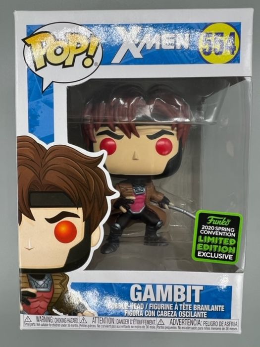 554 Gambit (w/ Bo-Staff) - Marvel X-Men - Box Damaged Funko POP