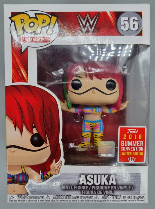 #56 Asuka - WWE - 2018 Con Funko POP